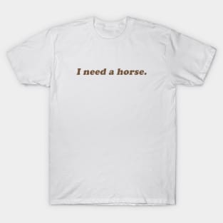 I need a horse T-Shirt